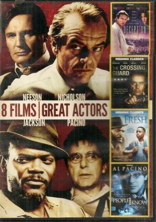 8 Films Great Actors boxset DVD
