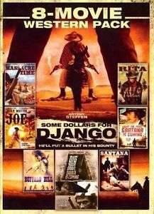 8 Western Movie Pack DVD