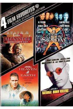 4 Oliver Stone Collection boxset ( 2 double sided DVDs )