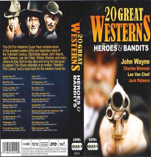 20 Great Westerns boxset DVD