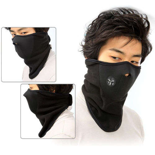 Cool Black Bikers protective Mask