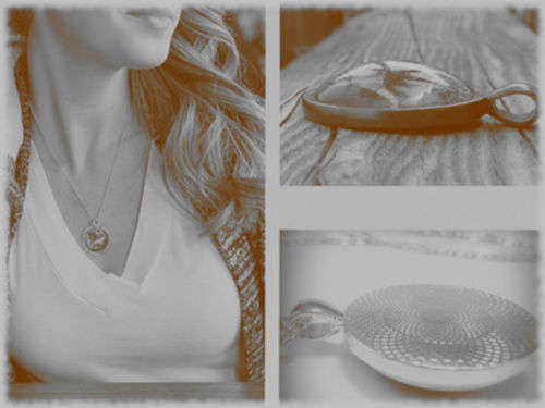 Ladies Elegant Silver Plated Vintage Design   "LOVE YOU TO THE MOON & BACK "  Necklace