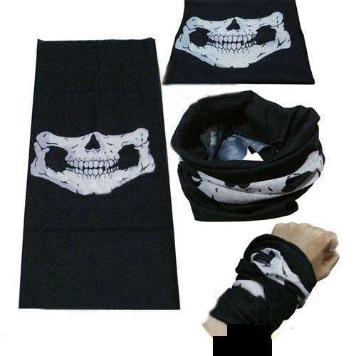 Super Cool Skull Face Bandana Mask