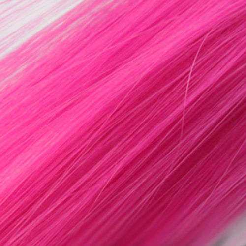 Cool  " Dark Pink  "  Colour Synthetic Hair Extension