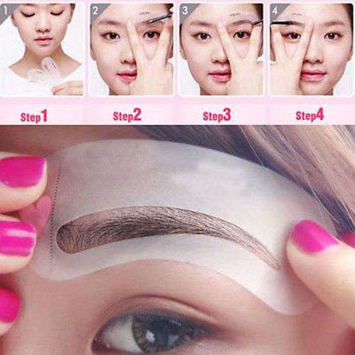 9 Piece / Styles Eyebrow Stencil Set ( High Quality )
