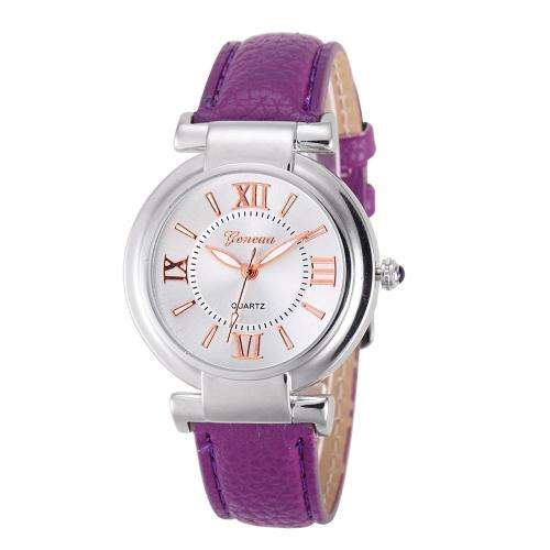 Ladies Beautiful   ' GENEVA '  Leather Band Watch
