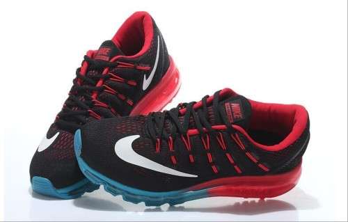 Mens Cool Red & Blue   NIKE AIRMAX   ( UK 8.5 )  ( SA 8.5 )