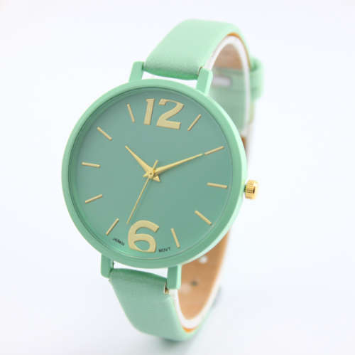 Ladies Cool & Fresh  " GENEVA "  Leather Band Watch