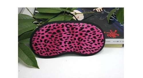 Sexy Rose Red Leopard Print Sleeping Mask
