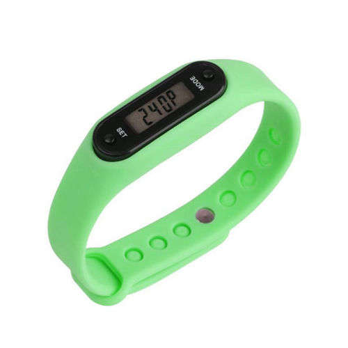 Cool & Athletic Activity Tracker Wrist Pedometer  ( Green )