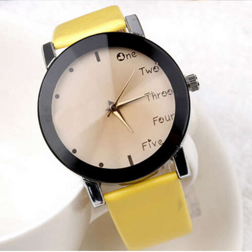 Ladies Smart & Elegant   " Visec " Leather Band Watch