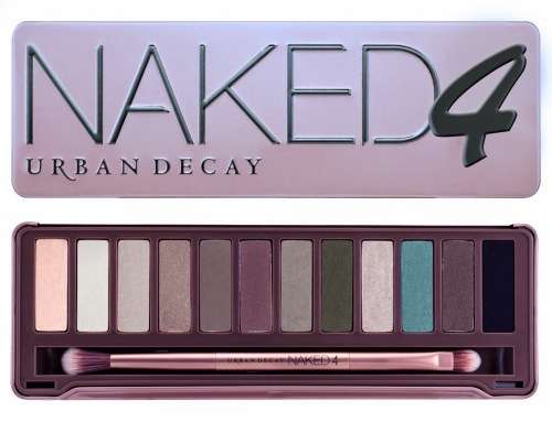 12 SHADES  ''  NAKED4  ''  EYESHADOW KIT  BY URBAN DECAY