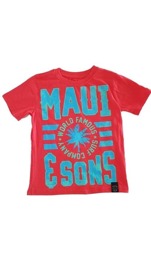 Boys' Cool  MAUI & SONS Summer Surfer T    ( 6 - 7 years )