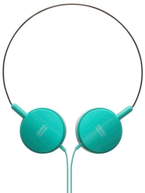 Cool  , Streamlined , Compact & High Quality  ONTO by AUDIO TECHNICA  Headphones  ( Dark Green )