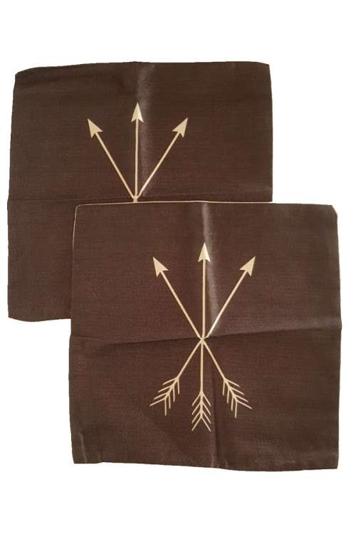 Beautiful 3 ARROW Pattern Bohemian Look Cushion Covers ( 2pc Set )