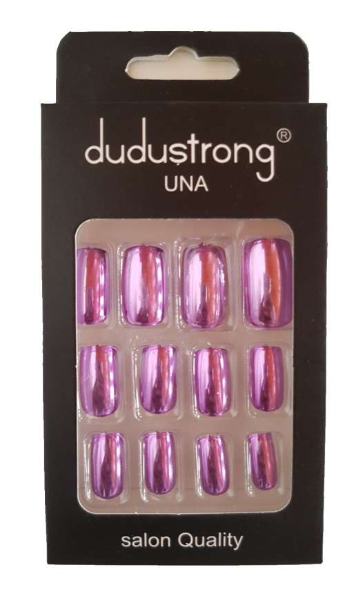 Sexy & Top Quality 12 Pcs " DUDUSTRONG " False Nails / Nail Extensions ( with Glue )
