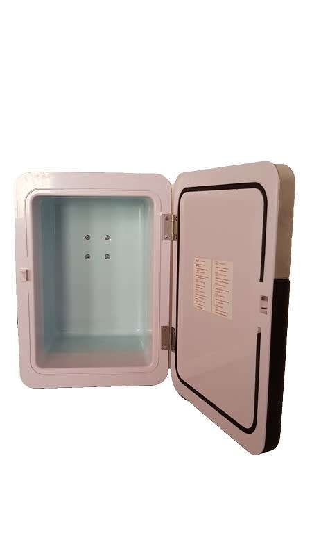 Super Cool & Stylish  ACORP  Retro Look Mini Refrigerator / Cooler  (5L | Black & Silver)