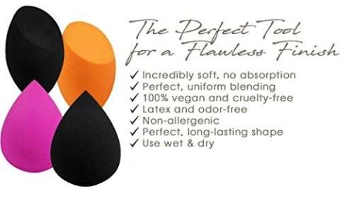 Super Cute Candy Colour Teardrop Blending Sponges