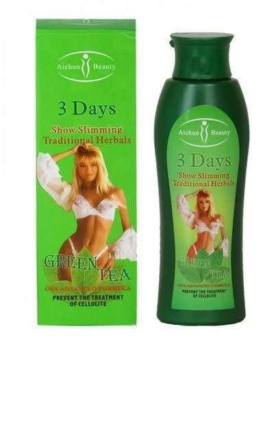 Amazing Natural Green Tea Slimming Cream by AICHUN BEAUTY   ( 200ml )