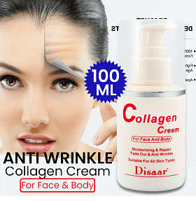 DISAAR  Collagen Anti - Wrinkle , Skin and Deep Cell Rejuvenation Facial Cream