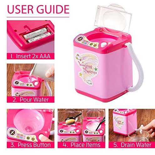 Makeup Brush Mini Washing Machine