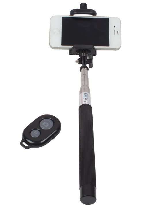 High Quality and Super Cool HAMEE Wireless Bluetooth Selfie Stick with Remote  ( BLACK )