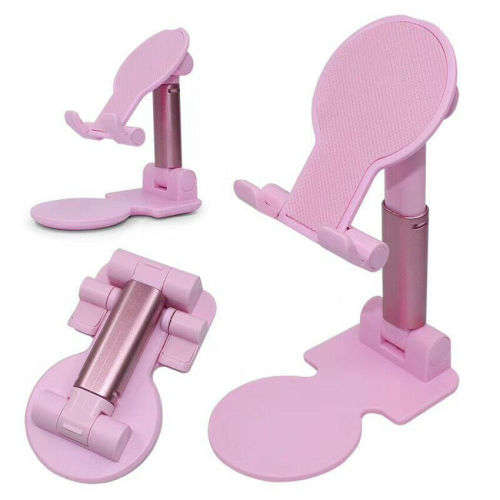 High Quality Foldable and Multi Angle Adjustable Desktop Stand / Holder For Cell Phones / Tablets