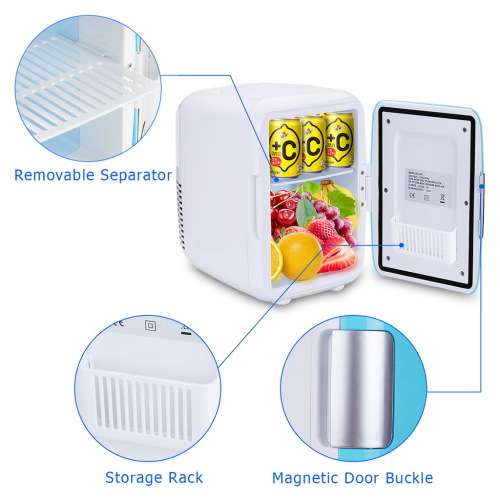 Amazing 4L Electric Mini Desk Fridge Refrigerator & Warmer for the Car or Home