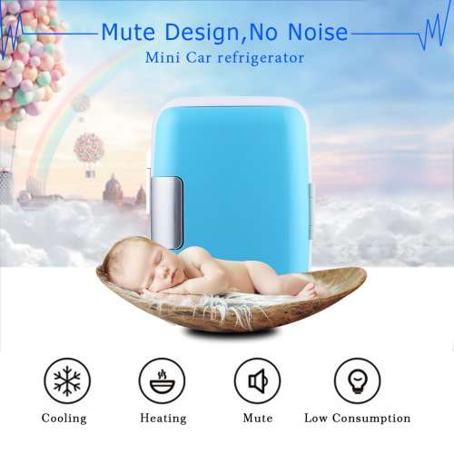 Amazing 4L Electric Mini Desk Fridge Refrigerator & Warmer for the Car or Home