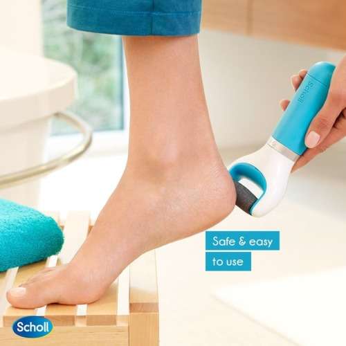 Scholl Velvet Smooth Electronic Foot File Pedi Kit