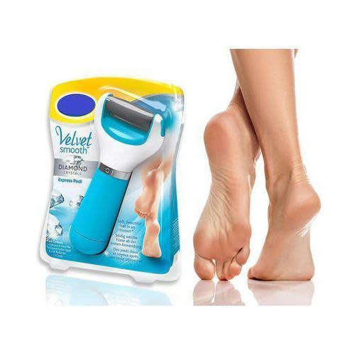 Scholl Velvet Smooth Electronic Foot File Pedi Kit