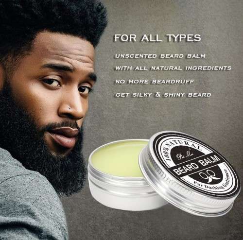 Pei Mei Gentleman Jacks All Natural  Repairing , Grooming & Styling Beard Wax / Balm