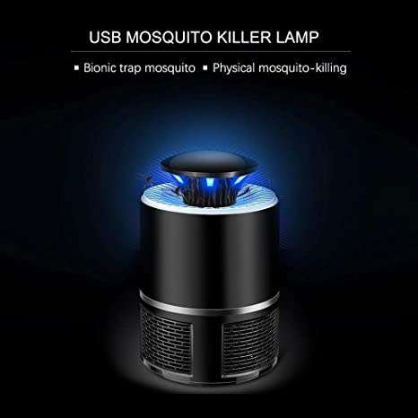 Fantastic and Super Effective Electric Mosquito and Flies Killer USB Lamp