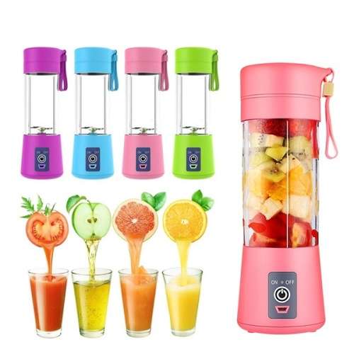 Amazing 380ml Electric USB Rechargeable 4 Blade Portable Juicing Blender / Smoothie Maker