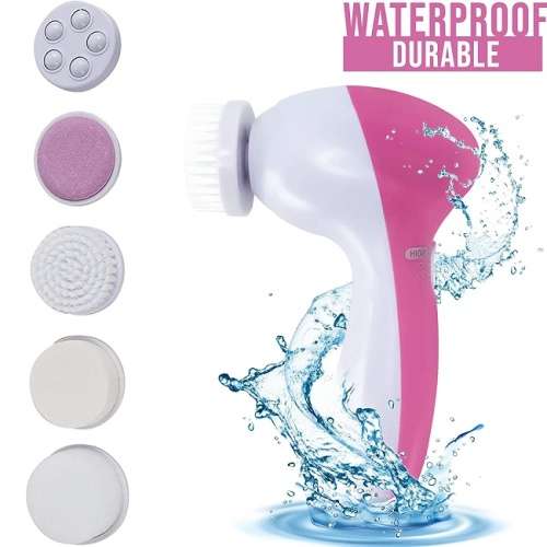 AMAZING  5 IN 1 BEAUTY CARE ELECTRIC FACIAL MASSAGER BRUSH