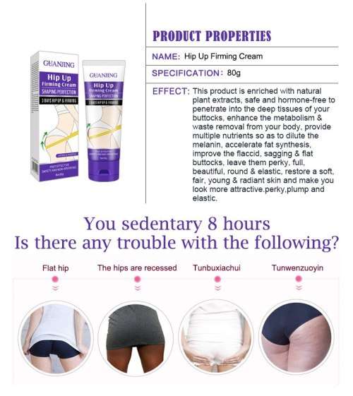 Brilliant Hip Up Buttocks and Hips Firming Cream