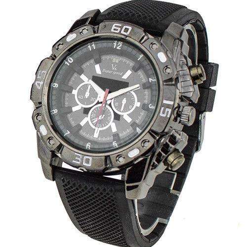 Mens V6 Heavy Military Style Analog Sport Watch