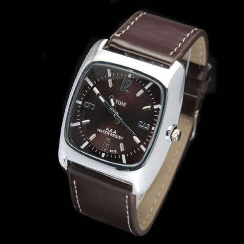 Mens Elegant Analog Quartz Watch