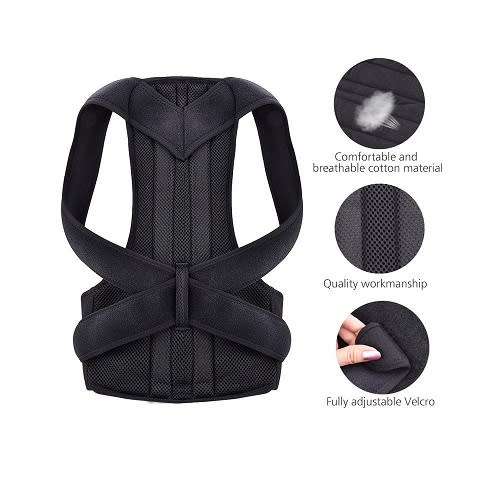 UprightBack Brace Posture Corrector / Back Supporter for Posture , Neck and Back Pain Relief