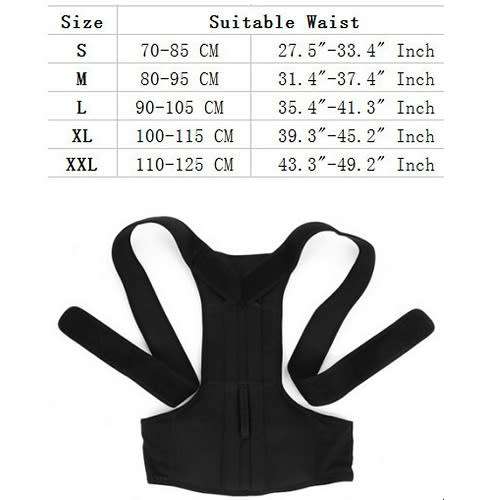 UprightBack Brace Posture Corrector / Back Supporter for Posture , Neck and Back Pain Relief