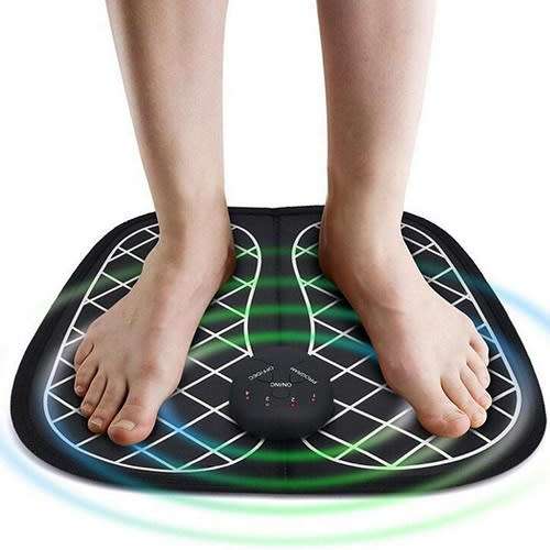 ELECTRIC PAIN and SORE MUSCLE RELIEVING EMS FOOT MASSAGER and MUSCLE STIMULATOR