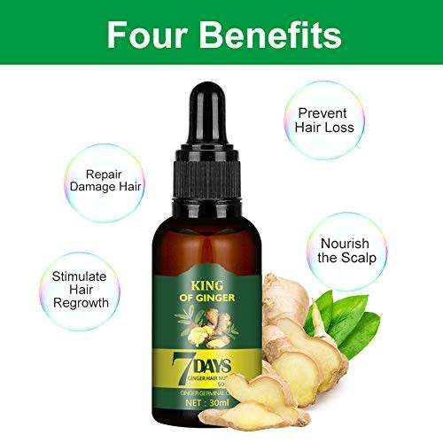 AMAZING 7DAYS GINGER GERMINAL HAIR RE - GROWTH SERUM