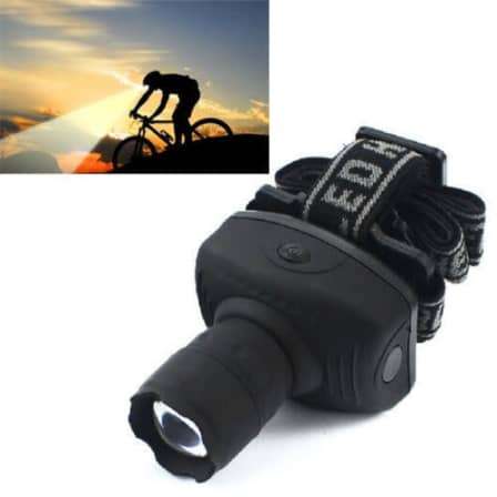 High Powered   Sport , Camping , Cycling , Hiking and Allround Outdoor Utility LED Headlamp