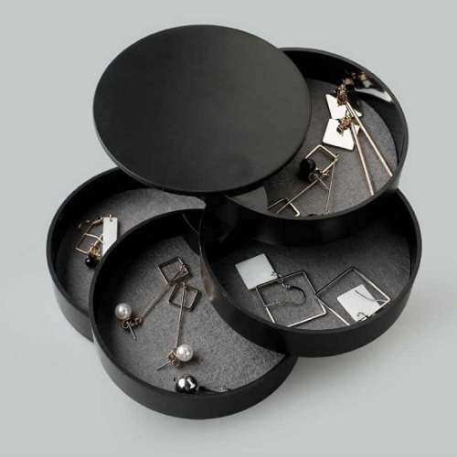 Stunning 4 Tier Rotating Jewellery Box
