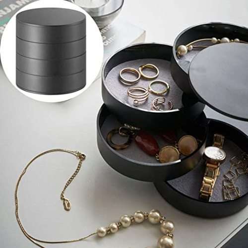 Stunning 4 Tier Rotating Jewellery Box