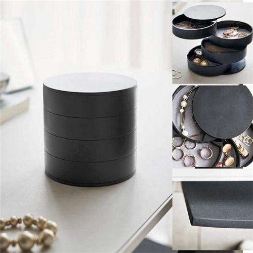 Stunning 4 Tier Rotating Jewellery Box