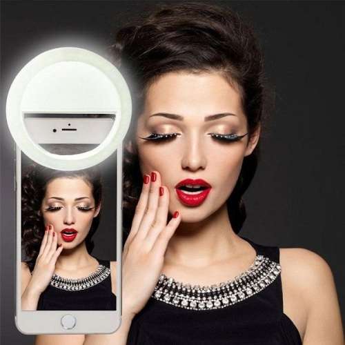 Rechargeable and Proffessional Finish Mobile Selfie Ring Light