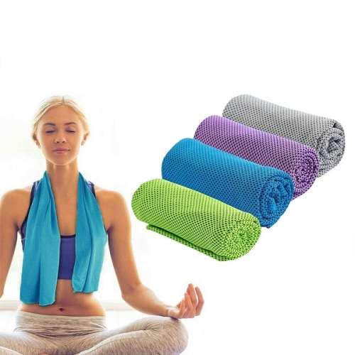 CHILLMATE Instant Cooling and Fatigue Relief  Yoga , Gym  , Outdoor Adventure and Sports Towel