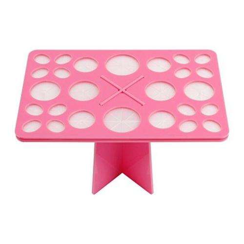 Makeup Brush Holder and Air Drying Rack