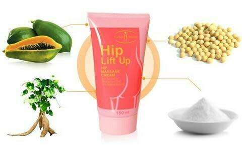 Hip Lift Up Buttocks , Hips Firming and Cellulite Treatment Cream